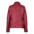 Dames leren jas rood 9938S